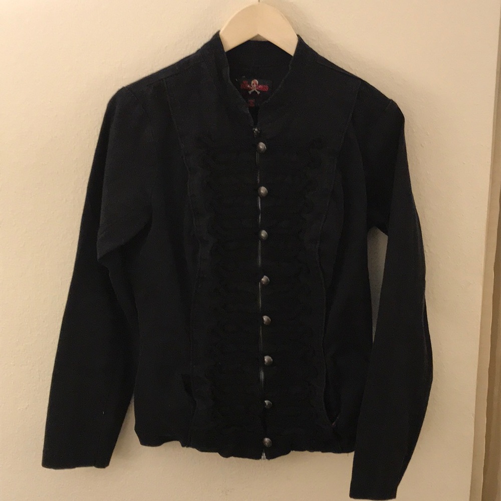 Gothic Hot Topic Royal Bones Women’s Jacket Large
